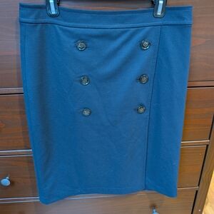 Banana Republic Navy Sailor Skirt Fully Lined